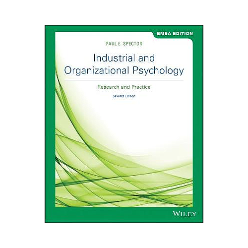 Industrial and Organizational Psychology: Research and Practice, EMEA Edition