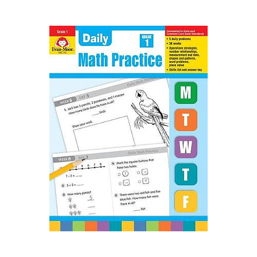 Daily Math Practice, Grade 1 Teacher Edition